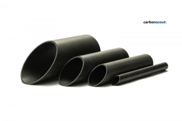 CFK-Carbon Rohr CG UHP-TUBES gewickelt 30x29x1000mm geschliffen günstig  kaufen