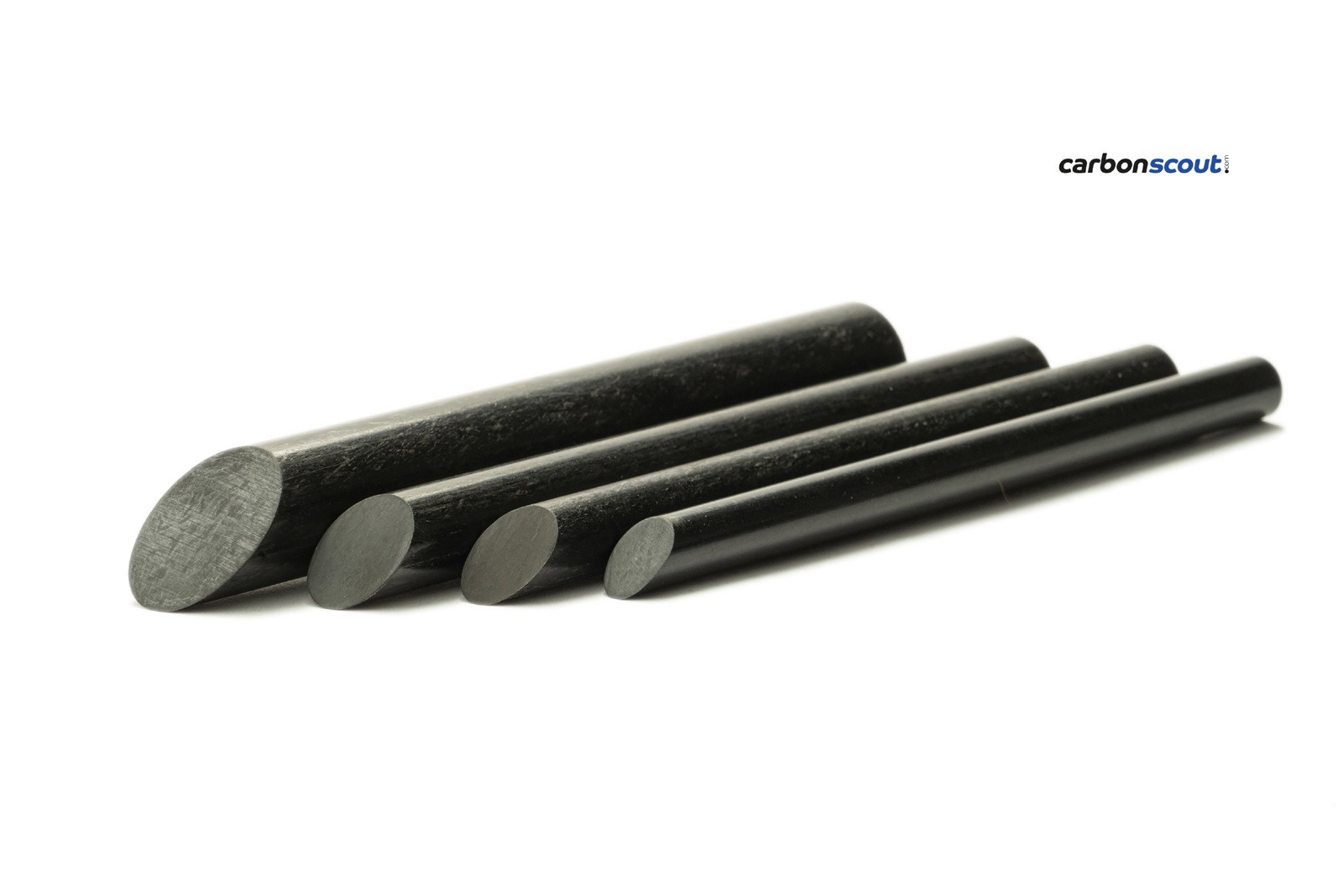 CFRP carbon rods Ø 0.5 mm, length 1000 mm