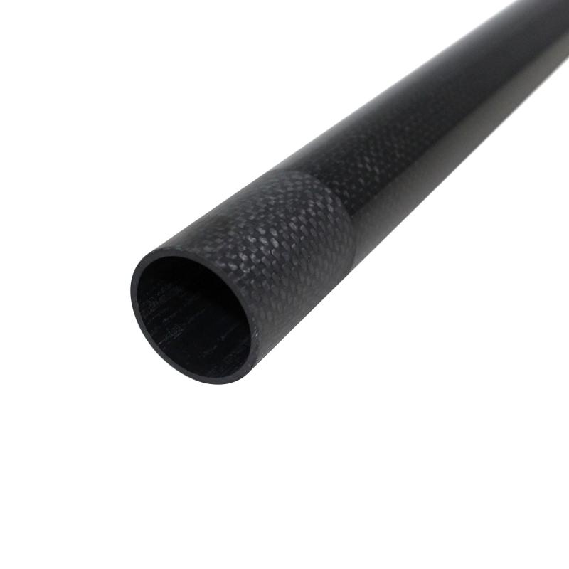 Cfrp Carbon Tubes In Prepreg Wire Wrap Process With Epoxy Resin And Carbon Fiber